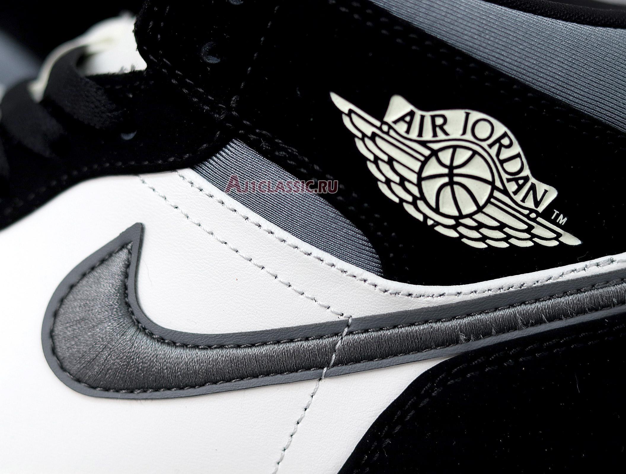 Air Jordan 1 Mid SE "Satin Smoke Grey" 852542-011