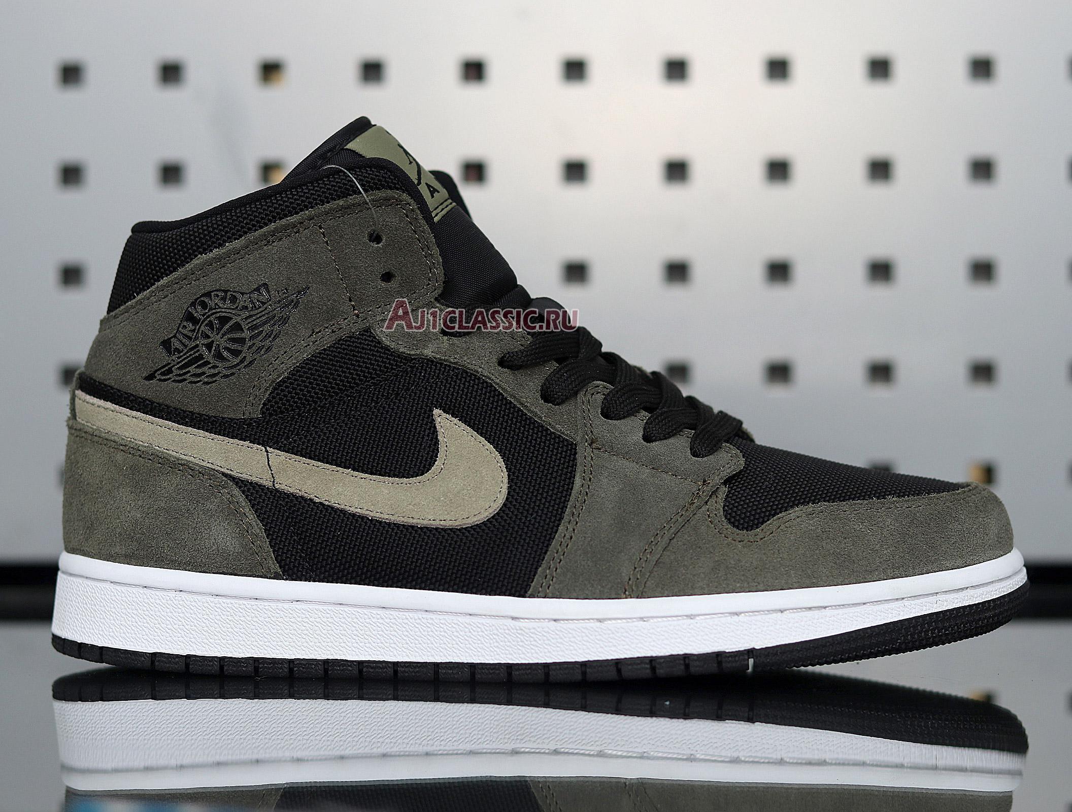 New Air Jordan 1 Mid "Olive" BQ6472-030 Shoes