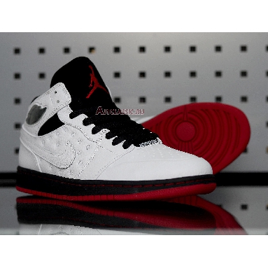 Air Jordan 1 Retro 97 He Got Game 555069-101 White/Black-Gym Red Mens Womens Shoes