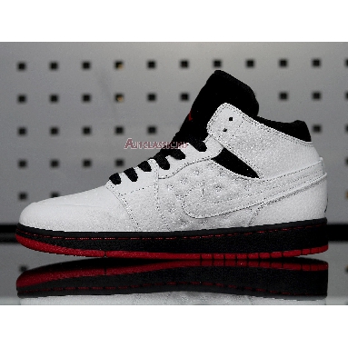 Air Jordan 1 Retro 97 He Got Game 555069-101 White/Black-Gym Red Mens Womens Shoes