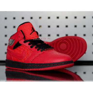 Air Jordan 1 Retro 97 TXT Gym Red 555071-601 Gym Red/Black-Gym Red Mens Womens Shoes