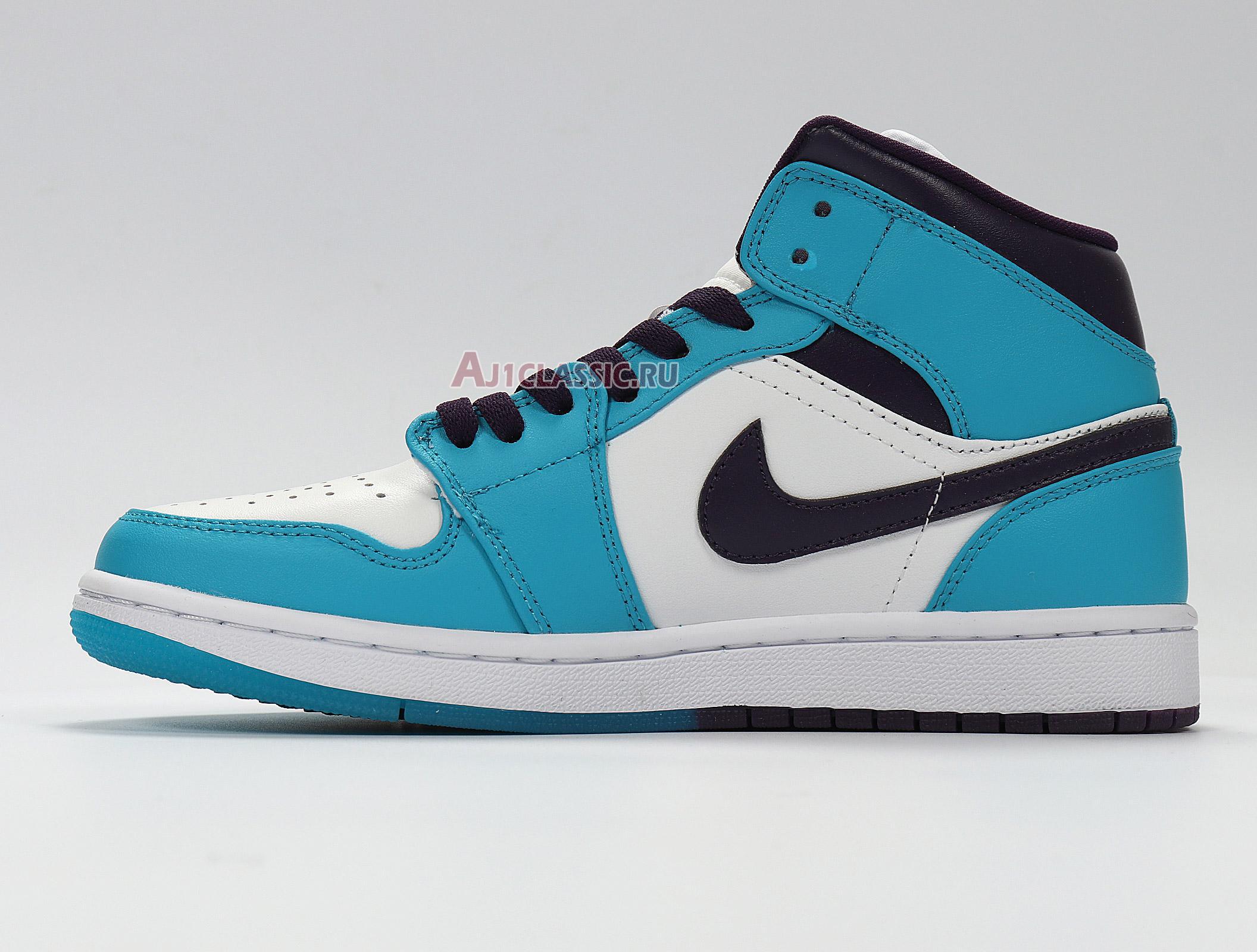 Air Jordan 1 Mid "Hornets" 554724-415