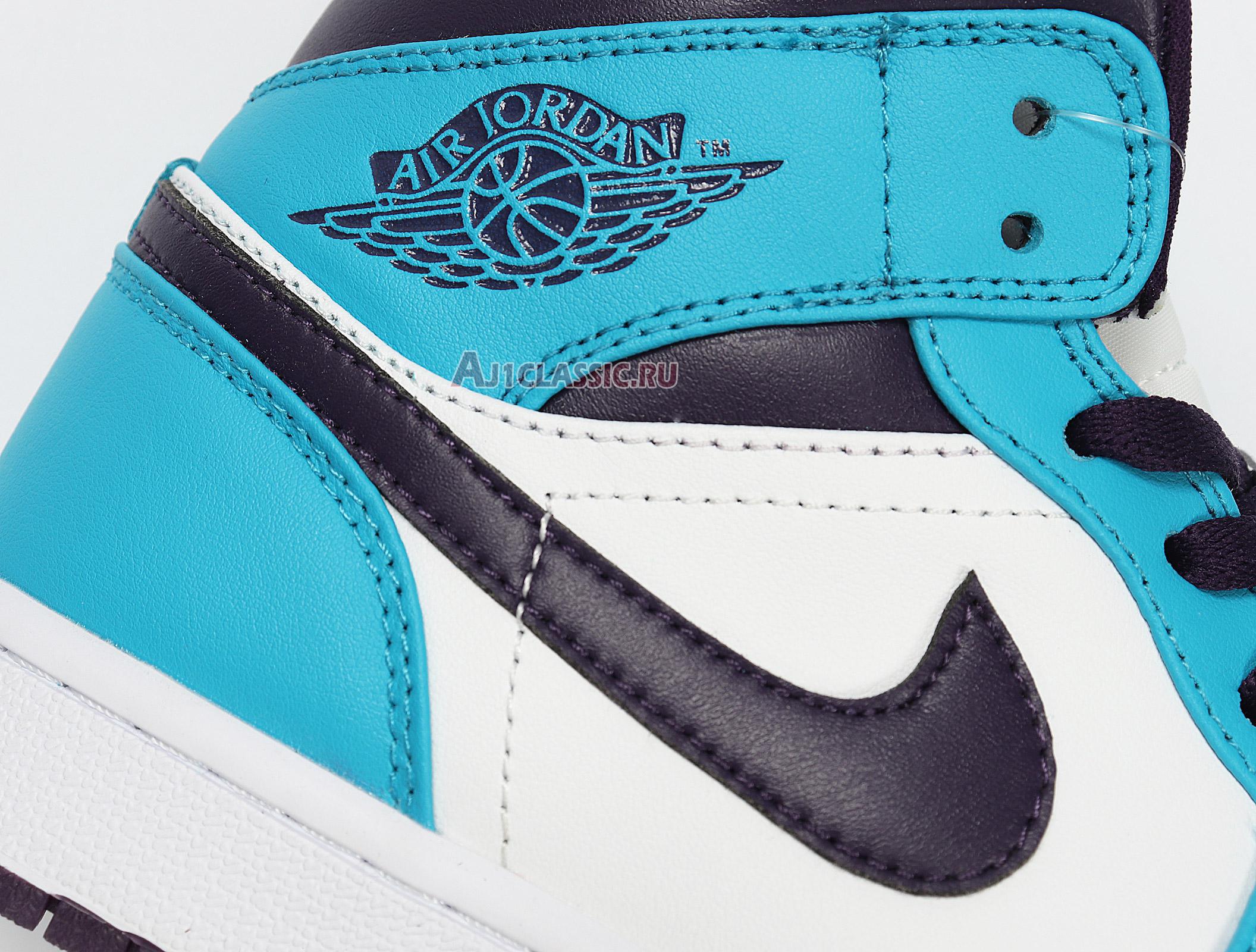 Air Jordan 1 Mid "Hornets" 554724-415