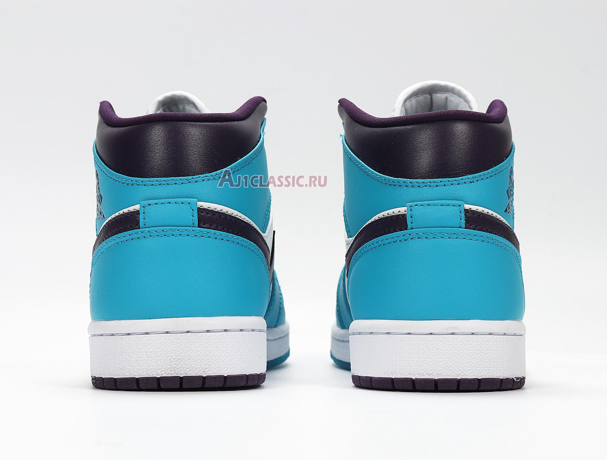 Air Jordan 1 Mid "Hornets" 554724-415