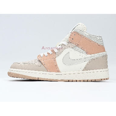 Air Jordan 1 Mid Milan CV3044-100 Sail/Light Bone/String/Shimmer Sneakers