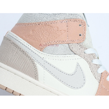 Air Jordan 1 Mid Milan CV3044-100 Sail/Light Bone/String/Shimmer Mens Womens Shoes