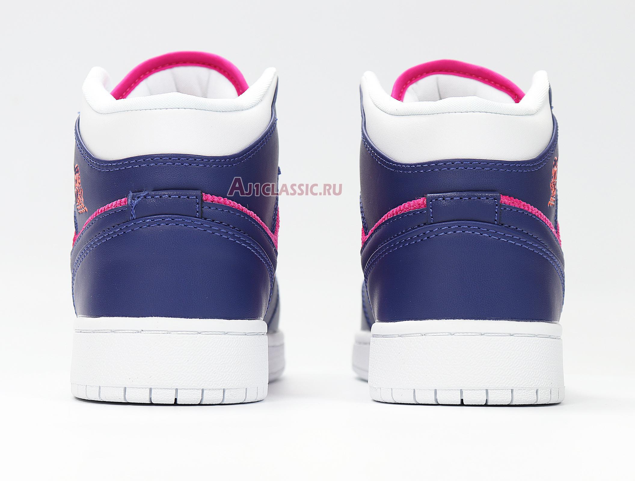 Air Jordan 1 Mid "Fire Pink" 555112-602