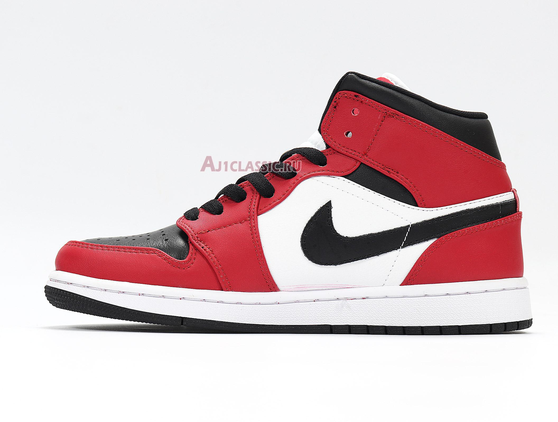 Air Jordan 1 Mid "Chicago Black Toe" 554724-069