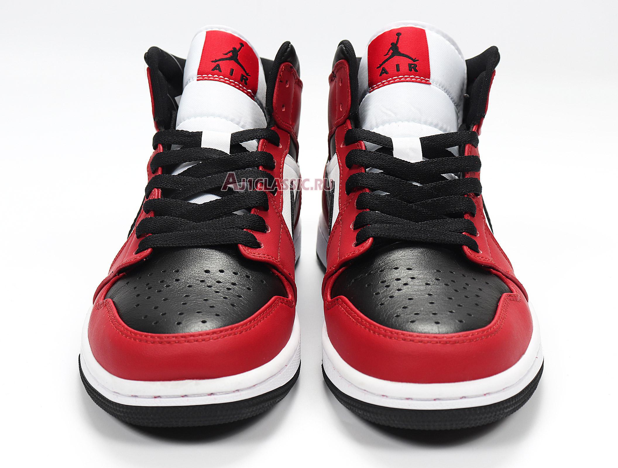 Air Jordan 1 Mid "Chicago Black Toe" 554724-069