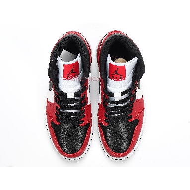 Air Jordan 1 Mid Chicago Black Toe 554724-069 Black/Gym Red/White Sneakers