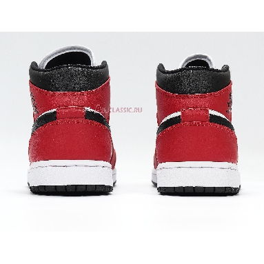 Air Jordan 1 Mid Chicago Black Toe 554724-069 Black/Gym Red/White Mens Womens Shoes