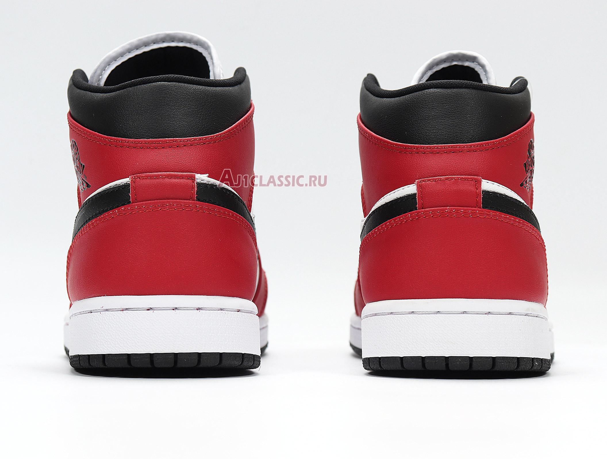 Air Jordan 1 Mid "Chicago Black Toe" 554724-069