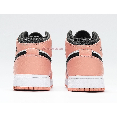 Air Jordan 1 Mid Pink Quartz 555112-603 Pink Quartz/Dark Smoke Grey/White Mens Womens Shoes