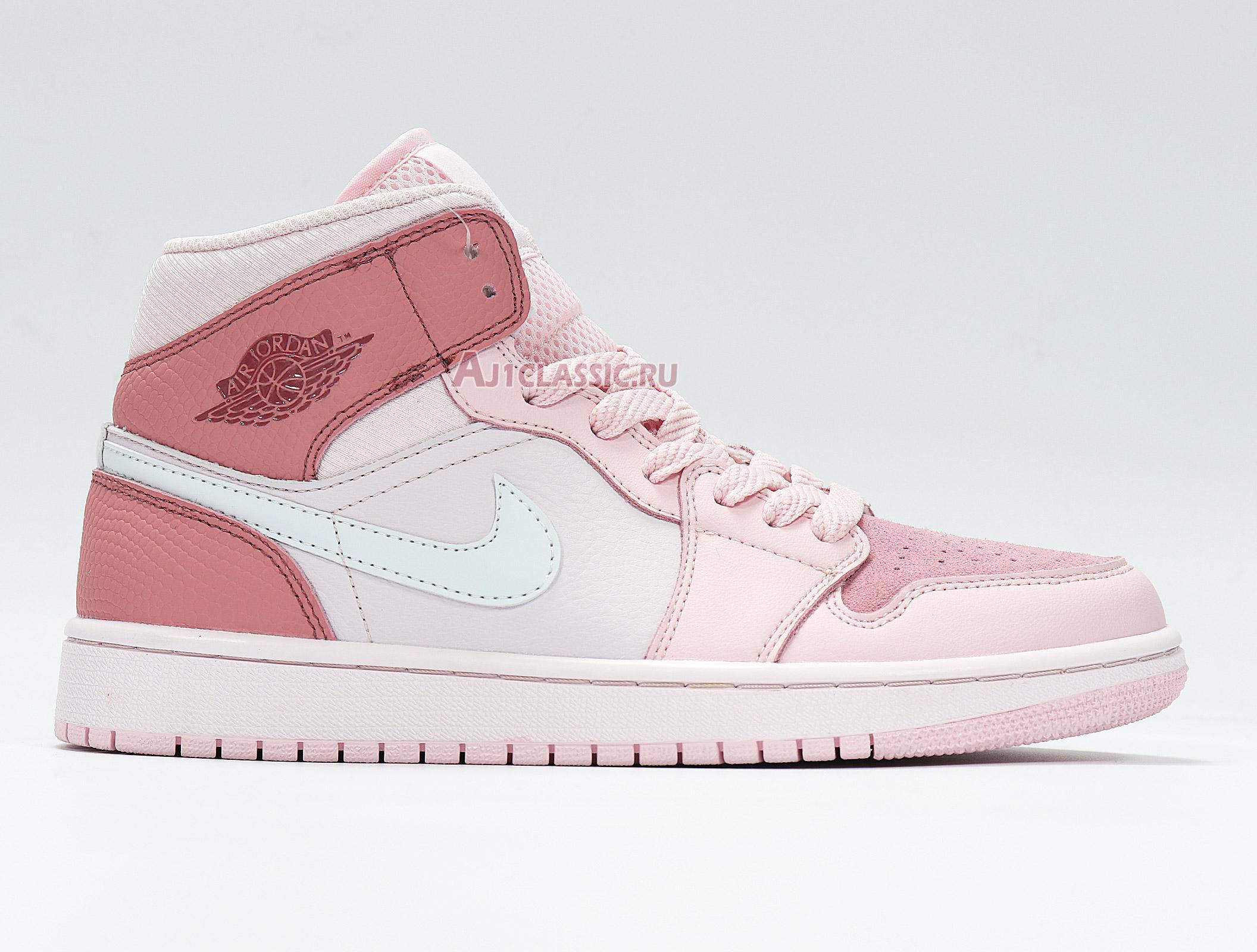 New Air Jordan 1 Mid "Digital Pink" CW5379-600 Shoes