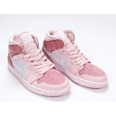 Air Jordan 1 Mid Digital Pink CW5379-600 Digital Pink/White/Pink Foam/Sail Sneakers