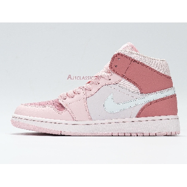 Air Jordan 1 Mid Digital Pink CW5379-600 Digital Pink/White/Pink Foam/Sail Sneakers