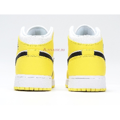 Air Jordan 1 Mid SE Rose Patch - Dynamic Yellow AV5174-700 Dynamic Yellow/Black/White Sneakers