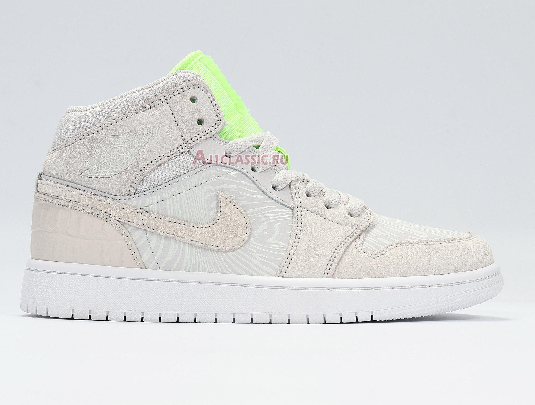 New Air Jordan 1 Mid "Ghost Green" CV3018-001 Shoes