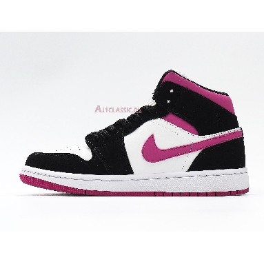 Air Jordan 1 Mid Cactus Flower BQ6472-005 Black/Cactus Flower/White Sneakers