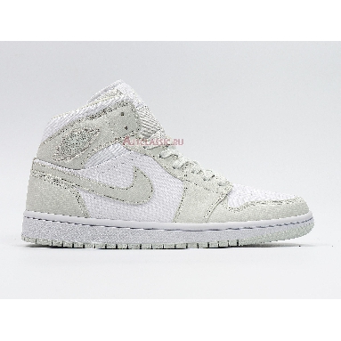 Air Jordan 1 Mid Spruce Aura CV5280-103 White/Spruce Aura Sneakers