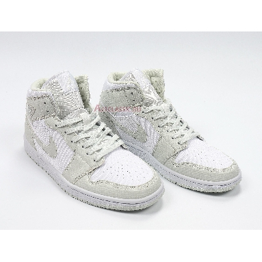 Air Jordan 1 Mid Spruce Aura CV5280-103 White/Spruce Aura Sneakers