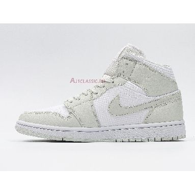 Air Jordan 1 Mid Spruce Aura CV5280-103 White/Spruce Aura Sneakers