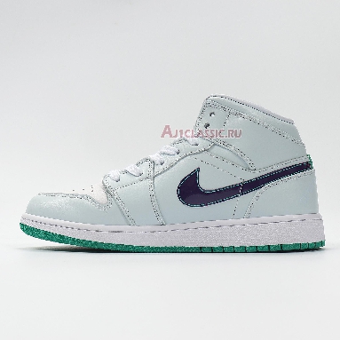 Luka Doncic x Air Jordan 1 Mid SE Pregame Pack Mindfulness CW5853-100 White/Green/Purple Sneakers