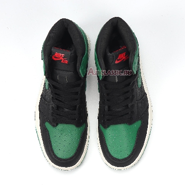 Air Jordan 1 Retro High OG Pine Green 2.0 555088-030 Black/White-Gym Red-Pine Green Sneakers