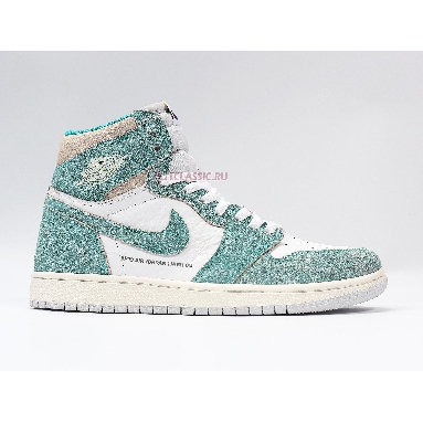 Air Jordan 1 Retro High OG Turbo Green 555088-311 Turbo Green/White-Light Smoke Grey-Sail Mens Womens Shoes