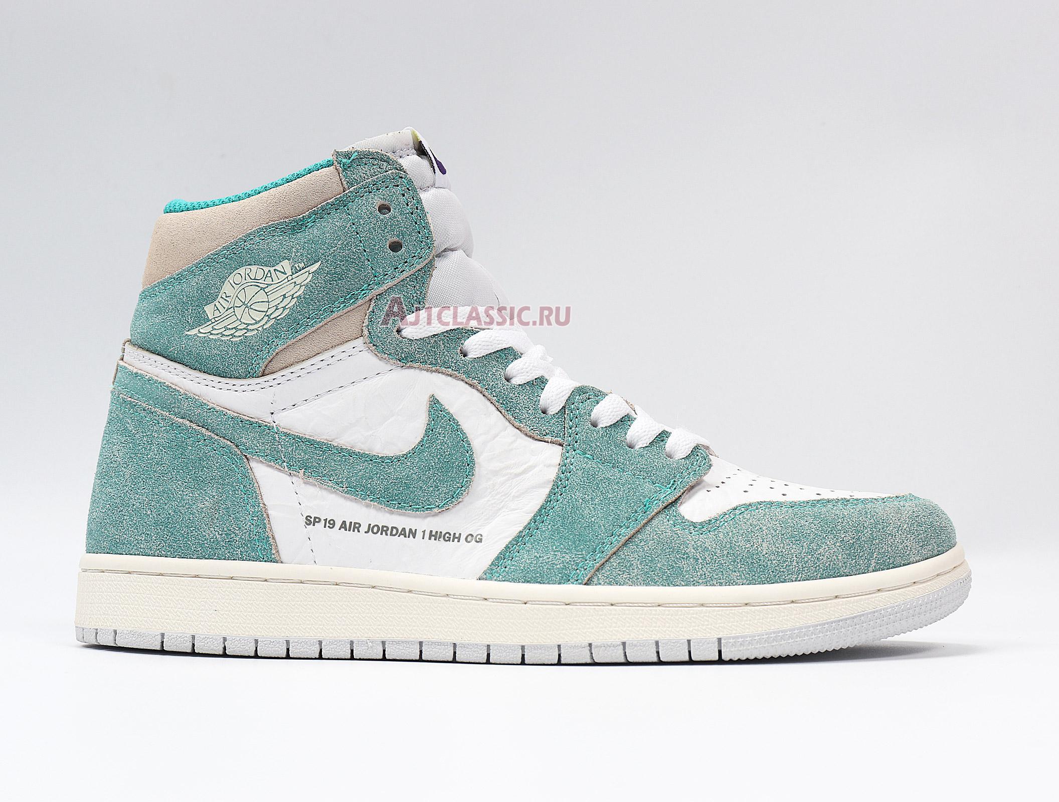 New Air Jordan 1 Retro High OG "Turbo Green" 555088-311 Shoes