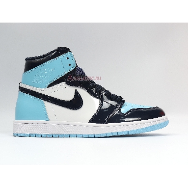 Air Jordan 1 Retro High OG Blue Chill CD0461-401 Obsidian/Blue Chill-White Mens Womens Shoes