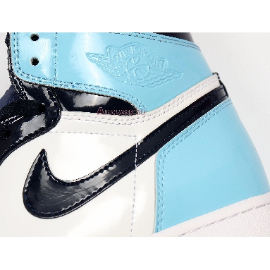 Air Jordan 1 Retro High OG Blue Chill CD0461-401 Obsidian/Blue Chill-White Sneakers