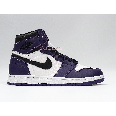 Air Jordan 1 Retro High OG Court Purple 2.0 555088-500 Court Purple/White/Black Mens Womens Shoes