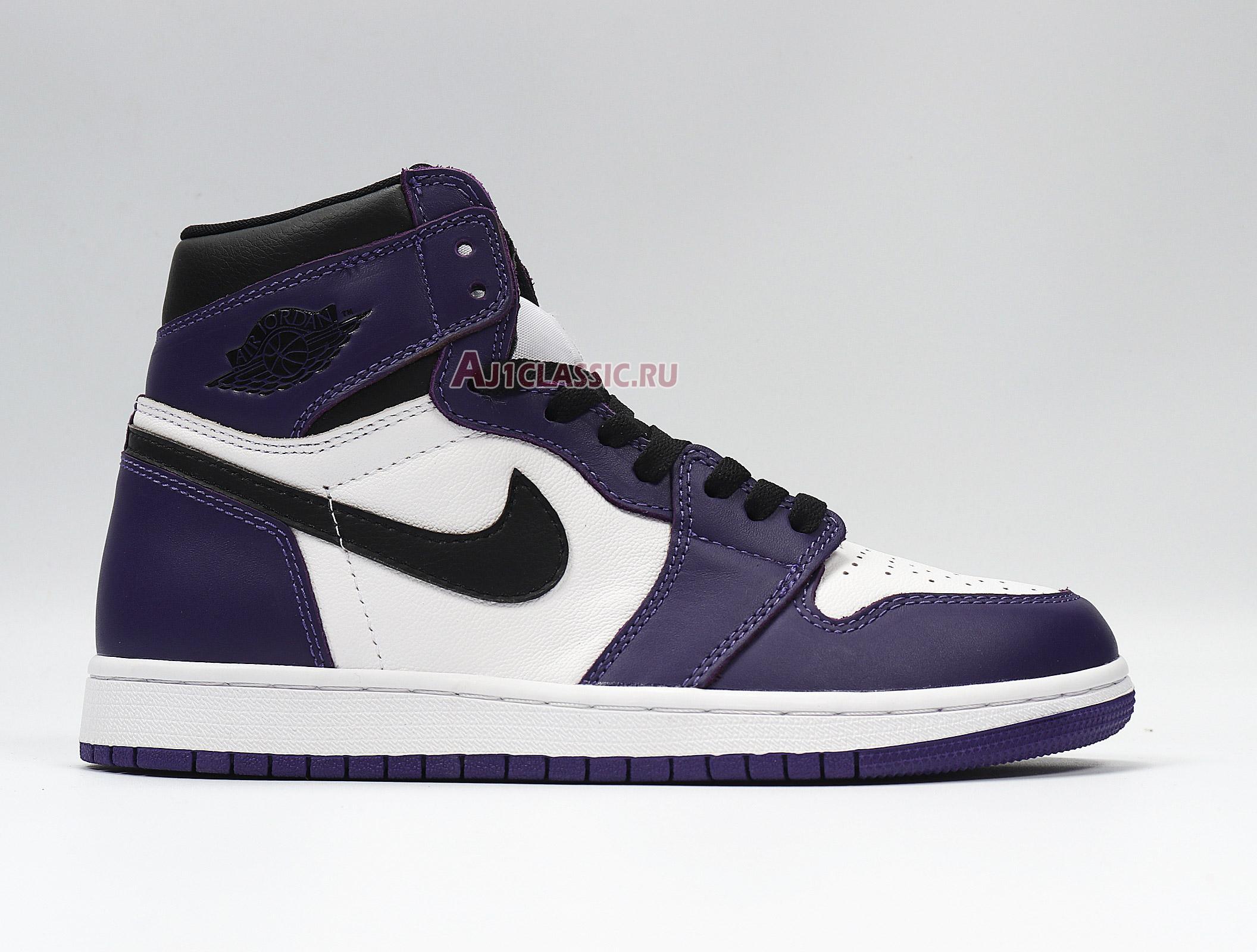 New Air Jordan 1 Retro High OG "Court Purple 2.0" 555088-500 Shoes