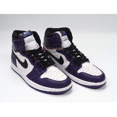 Air Jordan 1 Retro High OG Court Purple 2.0 555088-500 Court Purple/White/Black Mens Womens Shoes