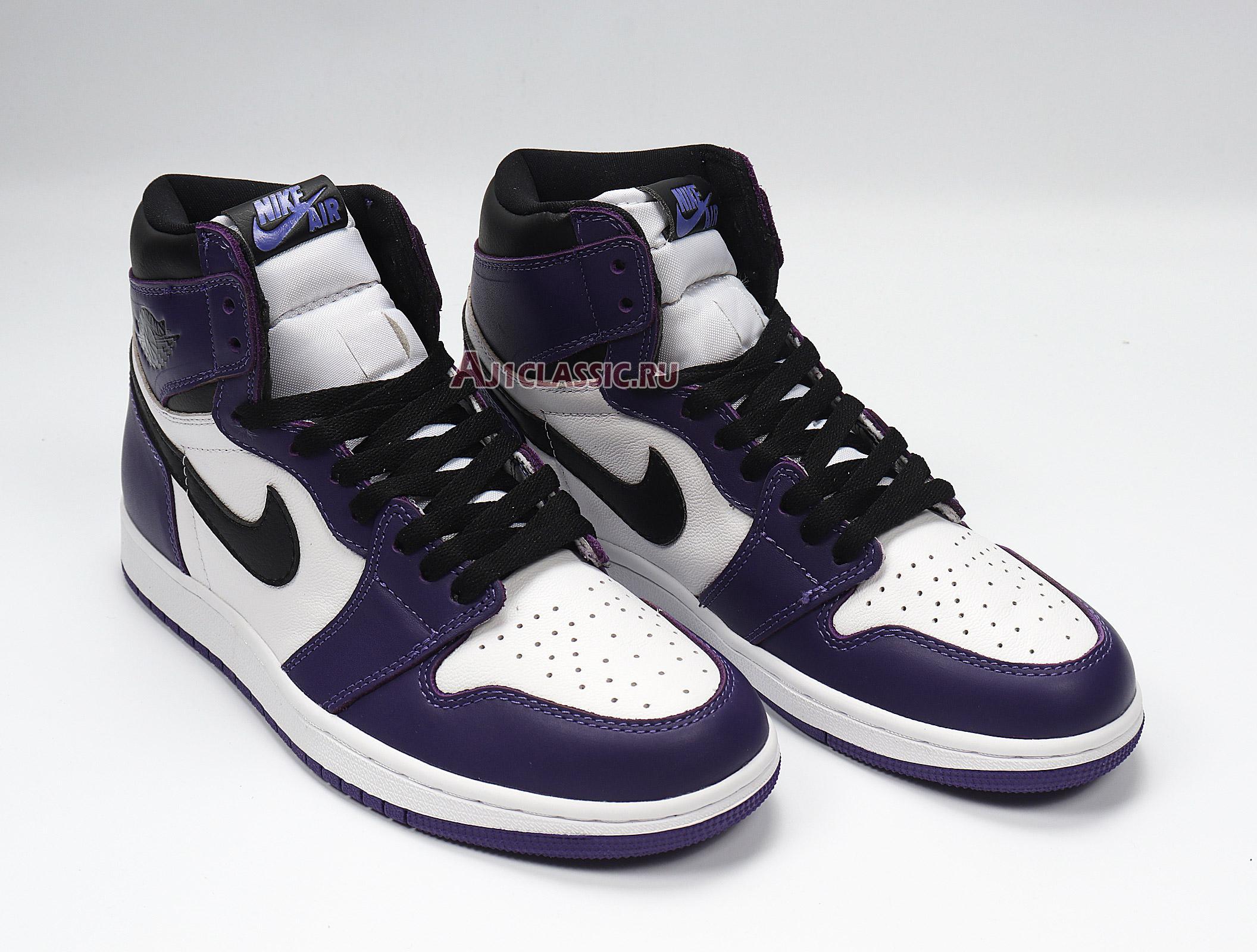 New Air Jordan 1 Retro High OG "Court Purple 2.0" 555088-500 Shoes