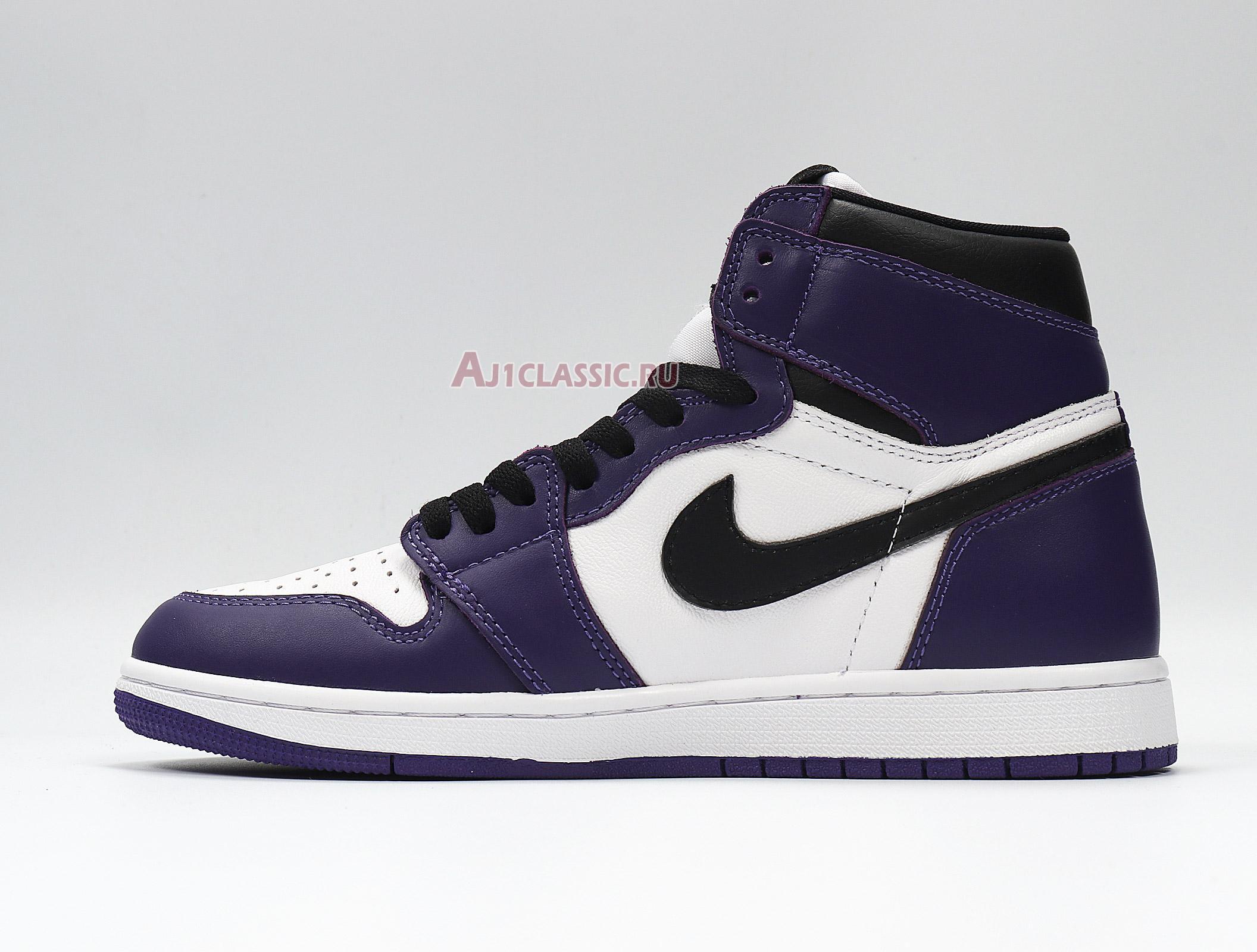 New Air Jordan 1 Retro High OG "Court Purple 2.0" 555088-500 Shoes