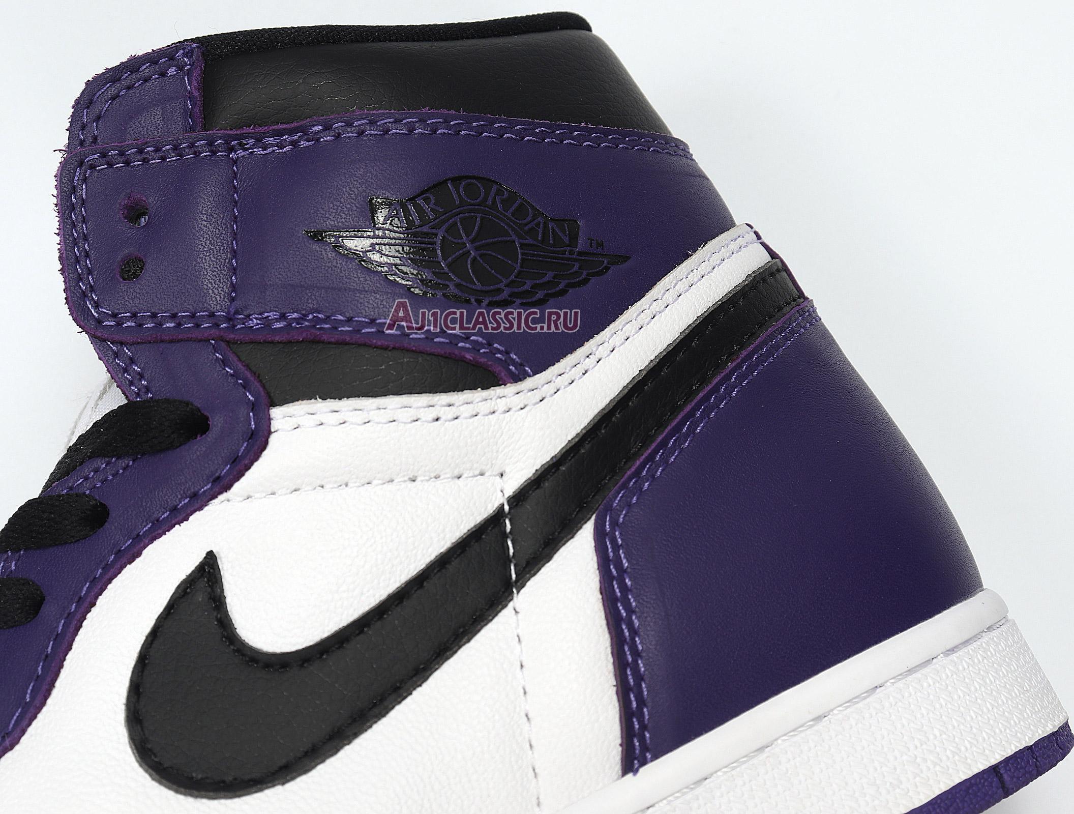 New Air Jordan 1 Retro High OG "Court Purple 2.0" 555088-500 Shoes