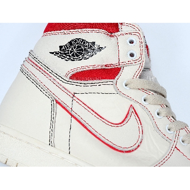 Air Jordan 1 Retro High OG Phantom 555088-160 Sail/Black-Phantom-University Red Mens Womens Shoes