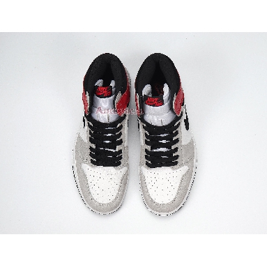 Air Jordan 1 Retro High OG Smoke Grey 555088-126 White/Black/Light Smoke Grey/Varsity Red Sneakers