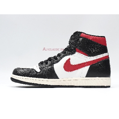 Air Jordan 1 Retro High OG Gym Red 555088-061 Black/White-Sail-Gym Red Sneakers