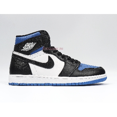 Air Jordan 1 Retro High OG Royal Toe 555088-041 Black/White-Game Royal-Black Sneakers