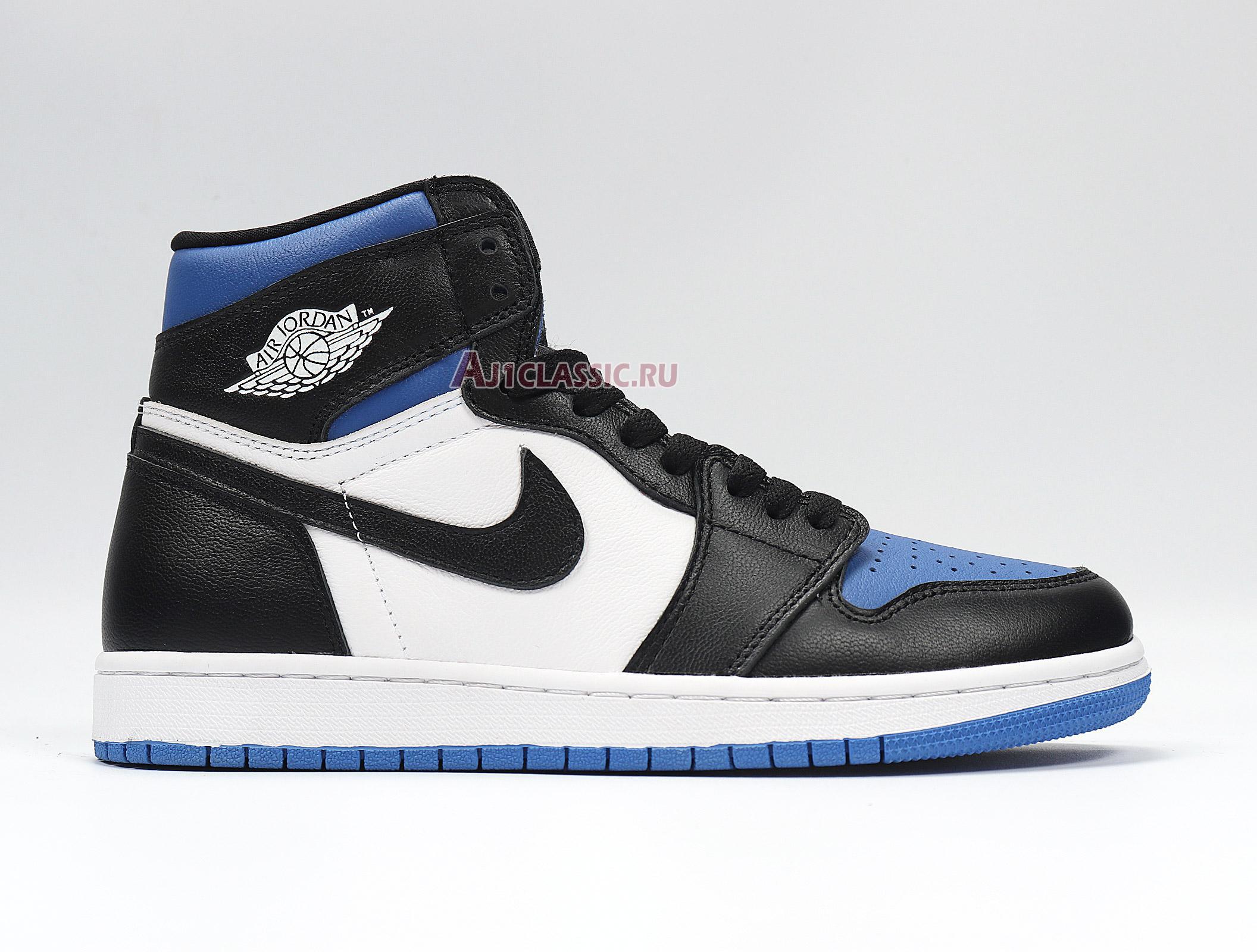 New Air Jordan 1 Retro High OG "Royal Toe" 555088-041 Shoes