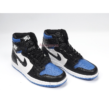 Air Jordan 1 Retro High OG Royal Toe 555088-041 Black/White-Game Royal-Black Sneakers