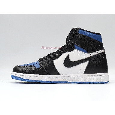 Air Jordan 1 Retro High OG Royal Toe 555088-041 Black/White-Game Royal-Black Sneakers