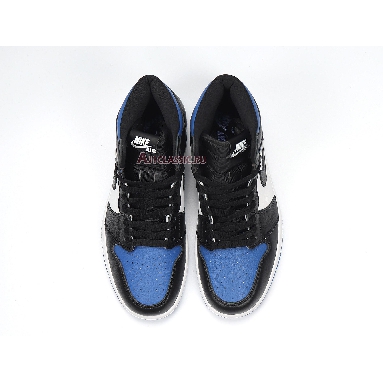 Air Jordan 1 Retro High OG Royal Toe 555088-041 Black/White-Game Royal-Black Sneakers