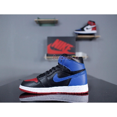 Air Jordan 1 Retro High OG Top 3 555088-026 Black/Varsity Red-Varsity Royal Mens Womens Shoes