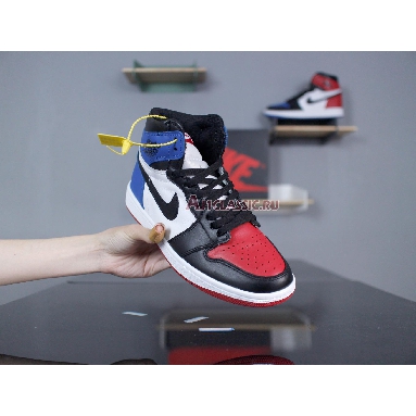 Air Jordan 1 Retro High OG Top 3 555088-026 Black/Varsity Red-Varsity Royal Mens Womens Shoes