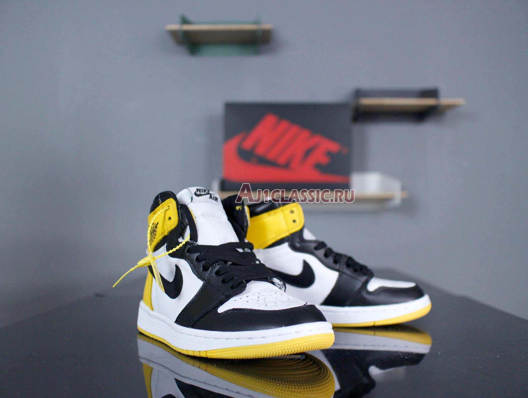 New Air Jordan 1 Retro High OG "Yellow Ochre" 555088-109 Shoes