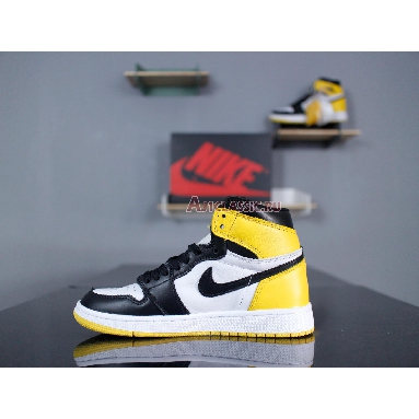 Air Jordan 1 Retro High OG Yellow Ochre 555088-109 Summit White/Yellow Ochre-Black Sneakers